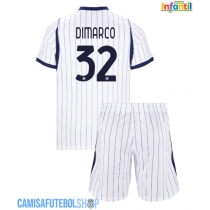 Camisa de time de futebol Inter Milan Federico Dimarco #32 Replicas 2º Equipamento Infantil 2026-27 Manga Curta (+ Calças curtas)